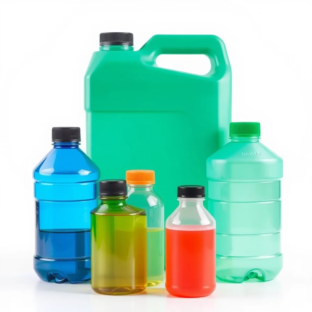 embalagens plásticas para produtos químicos