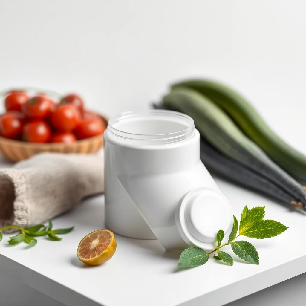 potes plásticos para alimentos